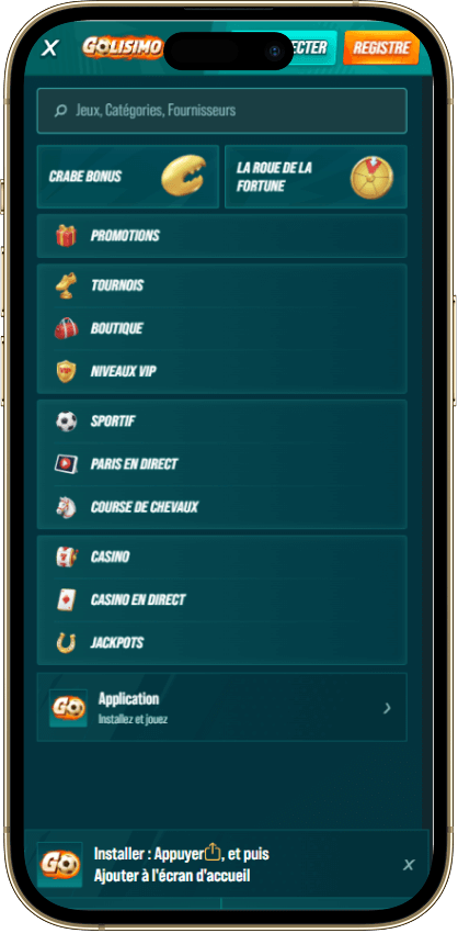 Golisimo Casino Mobile